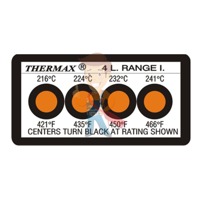 Термоиндикаторная наклейка Thermax 4 - фото 8
