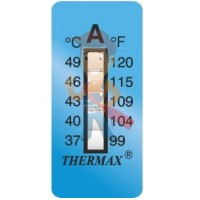 Термоиндикаторные наклейки Reatec - Термополоска самоклеющаяся Thermax 5