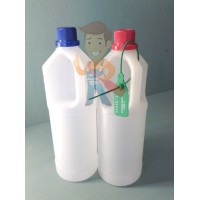 Канистра 1 л - Пластиковая бутылка "ЧИБИС" 1 л с узким горлом (19 мм) для взятия проб в комплекте с пломбой