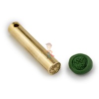 Пенал для ключей (тубус) 40х105 мм - Пломбир под пластилин "Стержень", d=8 мм