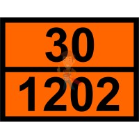 Знак опасности АК 509 - Знак ООН 30/1202