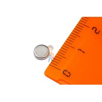 Неодимовый магнит диск 5х1 мм, N52 - Неодимовый магнит диск 6х1.5 мм