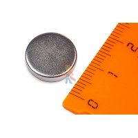 Неодимовый магнит прямоугольник 16х8х3 мм с зенковкой 3.2/6.2 мм, N35 - Неодимовый магнит диск 14х3 мм