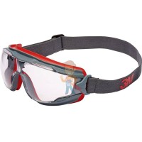 Открытые защитные очки из поликарбоната, прозрачные, с покрытием Scotchgard™ - Защитные закрытые очки из поликарбоната с покрытием Scotchgard™ от запотевания и царапин, GG501-EU