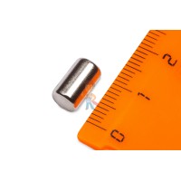 Неодимовый магнит диск 10х0.7 мм - Неодимовый магнит пруток 6х10 мм