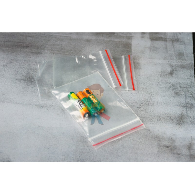 Упаковочные герметичные зип пакеты Forceberg HOME & DIY с замком zip-lock 8х12 см, прозрачные,100 шт - фото 2
