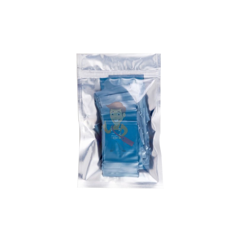 Упаковочные цветные зип пакеты Forceberg HOME & DIY с замком zip-lock 6х7 см, синий, 50 шт - фото 7